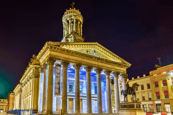 Royal Exchange Square — Wellington y GoMA