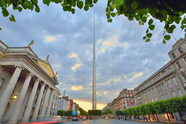 Tour a pie autoguiado por Dublín